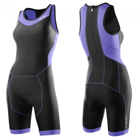 2XU Perform tri suit women 2015 black-purple WT2706d  WT2706d
